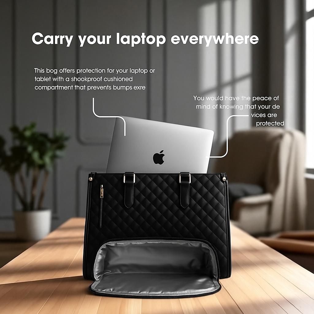 Tote Bag Lunch Bag Combo