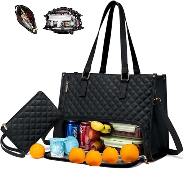 Tote Bag Lunch Bag Combo