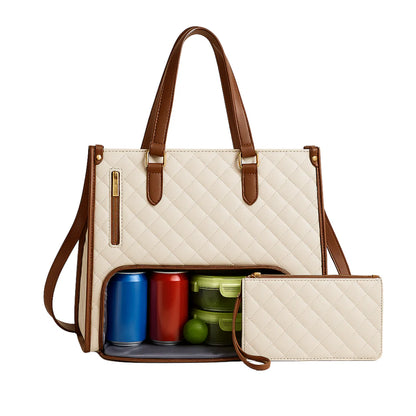 Tote Bag Lunch Bag Combo